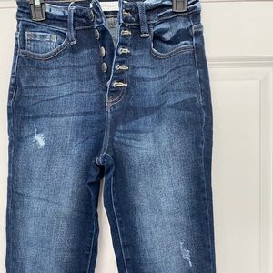 Kancan dark wash jeans